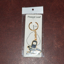 Shivling Design Golden Keychain (1 Pc)
